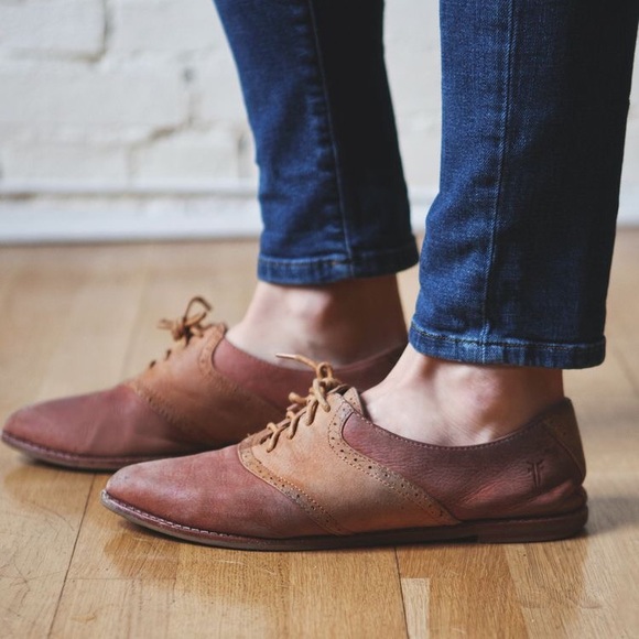 womens suede saddle shoes